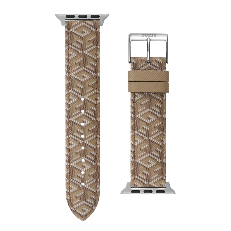 腕時計 ゲス GUESS レディース GUESS Women's Smartwatch Band Compatible with Apple Watch (38MM-40MM) - Tan Strap Attachment腕時計 ゲス GUESS レディース｜angelica