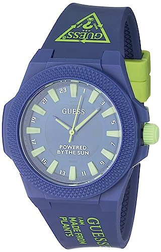 ウオッチ ゲス GUESS レディース Eco Navy and Green Analog Watchウオッチ ゲス GUESS レディース