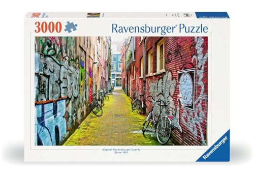 ジグソーパズル 海外製 アメリカ Erwachsenenpuzzle 3000 Teile - Street Art in Amsterdamジグソーパズル 海外製 アメリカ|angelica