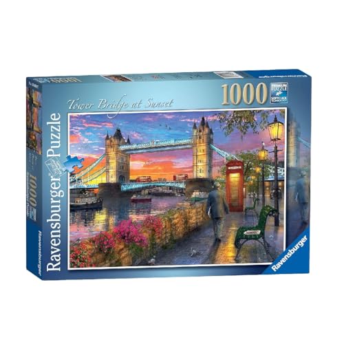ジグソーパズル 海外製 アメリカ Ravensburger - London: Tower Bridge 1000 Piece Puzzle, Adult Hobbiesジグソーパズル 海外製 アメリカ|angelica