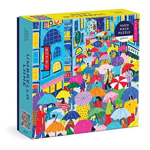 ジグソーパズル 海外製 アメリカ Galison - Umbrella Lane 1000 Piece Jigsaw Puzzle for Adultsジグソーパズル 海外製 アメリカ｜angelica 13,129円