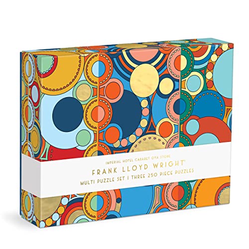 ジグソーパズル 海外製 アメリカ Galison Frank Lloyd Wright Imperial Hotel Multi Puzzle Set from Galison - Includes Three 250 Piece Puzzles, Iconic Artwork from Frank Lloyd Wright, Thick and Sturdy Pieces, Fun Family Actiジグソーパズル 海外製 アメリカ｜angelica 12,195円
