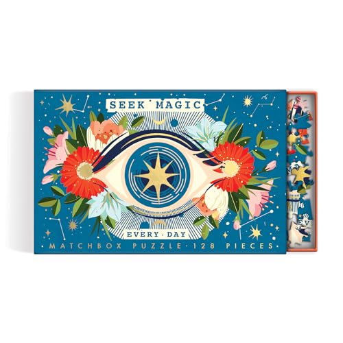 ジグソーパズル 海外製 アメリカ Galison, Seek Magic Everyday Matchbook Puzzle 128 Piecesジグソーパズル 海外製 アメリカ｜angelica