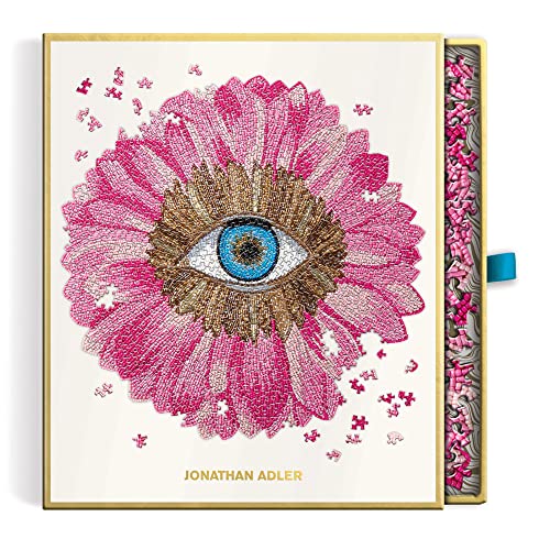 ジグソーパズル 海外製 アメリカ Jonathan Adler Petals 750 Piece Shaped Puzzle from Galison - Featuring Iconic Art by Jonathan Adler, Thick and Study Pieces, Challenging and Beautiful Jigsaw Puzzle for Adults, Great Gift ジグソーパズル 海外製 アメリカ｜angelica