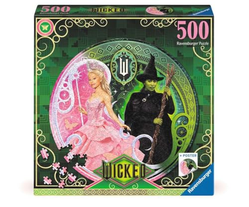 ジグソーパズル 海外製 アメリカ Ravensburger Wicked: Act 1 500 Piece Jigsaw Puzzle for Adults - 12001276 - Handcrafted Tooling, Made in Germany, Every Piece Fits Together Perfectlyジグソーパズル 海外製 アメリカ｜angelica