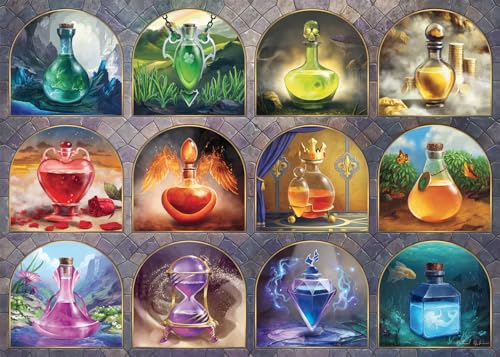 ジグソーパズル 海外製 アメリカ Ravensburger Magical Potions 1000 Piece Jigsaw Puzzle for Adults - 12000552 - Handcrafted Tooling, Made in Germany, Every Piece Fits Together Perfectlyジグソーパズル 海外製 アメリカ｜angelica 13,853円