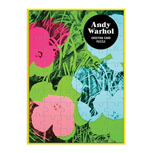 ジグソーパズル 海外製 アメリカ Galison Andy Warhol Flowers Greeting Card Puzzle from 60 Piece Puzzle, A Greeting Card and Jigsaw Puzzle Combined, Includes Color-Coordinated Envelope and Sticker Seal, Unique Gift Ideaジグソーパズル 海外製 アメリカ｜angelica 8,399円