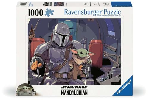 ジグソーパズル 海外製 アメリカ Ravensburger Star Wars: The Mandalorian 1000 Piece Jigsaw Puzzle | Unique Piece Design | Softclick Technology | Ideal Gift for Puzzle Enthusiastsジグソーパズル 海外製 アメリカ｜angelica