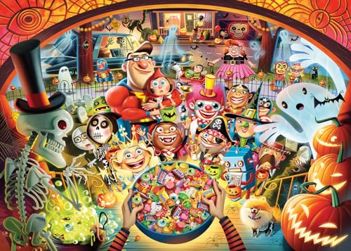 ジグソーパズル 海外製 アメリカ Ravensburger Trick or Treat by Dean Macadam 1000 Piece Jigsaw Puzzle for Adults - 12001348 - Handcrafted Tooling, Made in Germany, Every Piece Fits Together Perfectlyジグソーパズル 海外製 アメリカ｜angelica