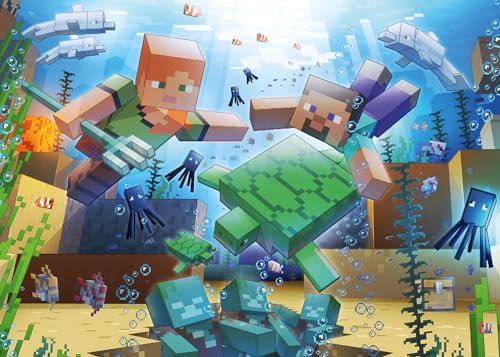 ジグソーパズル 海外製 アメリカ Ravensburger Mojang Minecraft Mosaic 1000 Piece Jigsaw Puzzle for Adults - 12000421 - Handcrafted Tooling, Made in Germany, Every Piece Fits Together Perfectlyジグソーパズル 海外製 アメリカ｜angelica