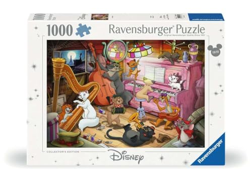 ジグソーパズル 海外製 アメリカ Ravensburger Disney Collector's Edition: The Aristocats 1000 Piece Jigsaw Puzzle for Adults - 12000753 - Handcrafted Tooling, Made in Germany, Every Piece Fits Together Perfectlyジグソーパズル 海外製 アメリカ｜angelica