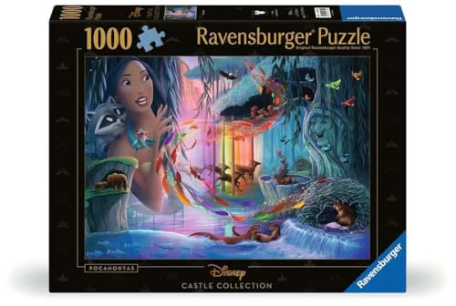 ジグソーパズル 海外製 アメリカ Ravensburger Disney Castle Collection - Pocahontas 1000 Piece Jigsaw Puzzle | Unique Softclick Technology | Engaging Imagery | Perfect for Disney Fansジグソーパズル 海外製 アメリカ｜angelica