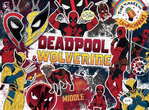 ジグソーパズル 海外製 アメリカ Buffalo Games - Marvel - Deadpool & Wolverine - 1000 Piece Jigsaw Puzzle for Adults -Challenging Puzzle Perfect for Game Nights - Finished Size is 26.75 x 19.75ジグソーパズル 海外製 アメリカ｜angelica
