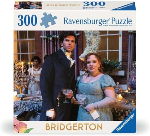 ジグソーパズル 海外製 アメリカ Ravensburger Bridgerton 300 Piece Jigsaw Puzzle | Regency Era Delight | Bestselling Puzzle Brand Worldwide | Eco-Friendly Materialsジグソーパズル 海外製 アメリカ｜angelica