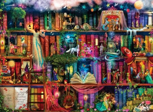 ジグソーパズル 海外製 アメリカ Buffalo Games - Aimee Stewart - Treasure Hunt Bookshelf - 1000 Piece Jigsaw Puzzle for Adults -Challenging Puzzle Perfect for Game Nights - Finished Size is 26.75 x 19.75ジグソーパズル 海外製 アメリカ|angelica