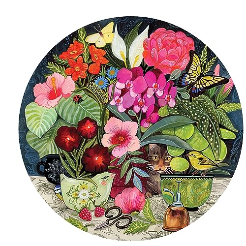 ジグソーパズル 海外製 アメリカ Ceaco - Miriam Bos - Patiently Waiting - 500 Piece Round Jigsaw Puzzleジグソーパズル 海外製 アメリカ|angelica