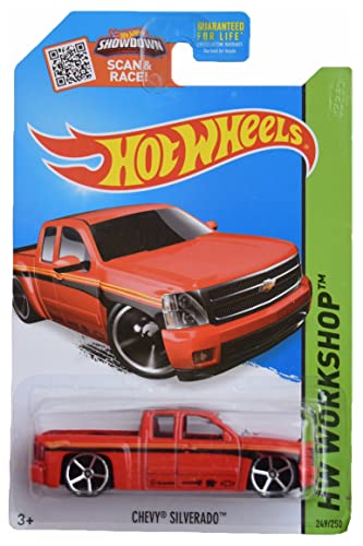 Pack 5 Hw Flames Chevy Silverado exclusivo Hot Wheels 2024 - Escorrega o Preço