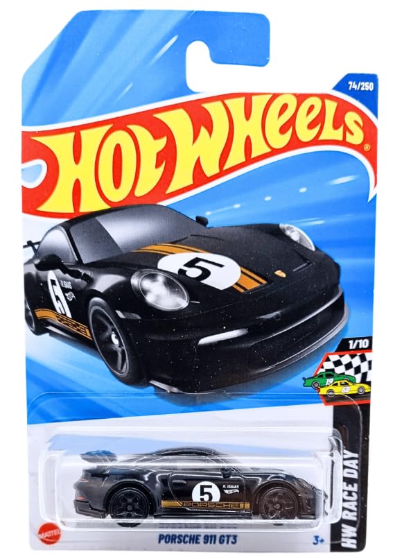 レア！未開封！マテル（ホットウィール） 1/18 ポルシェ911GT3 ホットウィール ポルシェ 911 GT3 - メルカリ