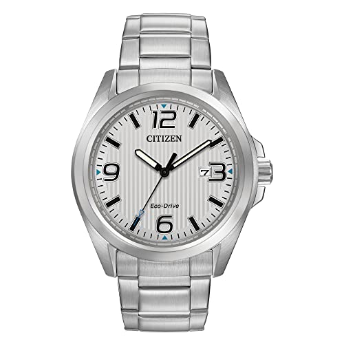 ウォッチ シチズン 逆インポート 外国で青写真 外国で制限事項 AW1430-86A Citizen Men\u0027s Eco-Drive Weekender Garrison Field Watch インチ Stainless Steel, Silver Dial (Model: AW1430-86A)ウォッチ シチズン 逆インポート 外国で青写真 外国で制限事項 AW1430-86A