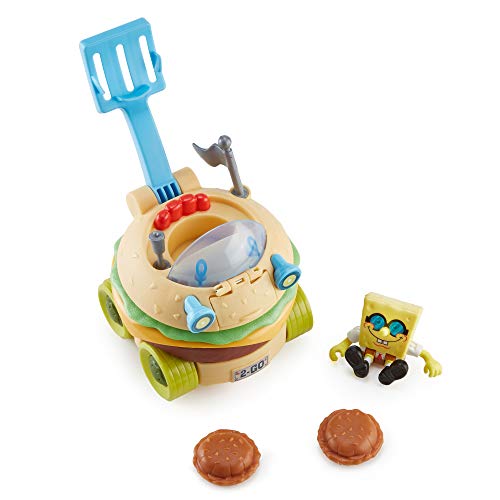 スポンジボブ カートゥーンネットワーク Spongebob キャラクター アメリカ限定多数 X4079 Fisher Price Imaginext Spongebob Squarepants Krabby Patty Wagonスポンジボブ 21人気no 1の