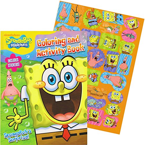 楽天市場 スポンジボブ カートゥーンネットワーク Spongebob キャラクター アメリカ限定多数 送料無料 Spongebob Giant Coloring Book With Stickers Spongebob Party Supplies スポンジボブ カートゥーンネットワーク Spongebob キャラクター アメリカ限定多数