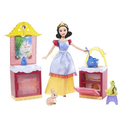 正規逆輸入品 着せ替え人形 Kitchen White Snow Princess 送料無料 Disney P5373 ディズニープリンセス スノーホワイト 白雪姫 Playset白雪姫 P5373 ディズニープリンセス スノーホワイト Freance Com