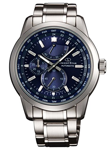 ウオッチ 東洋 メンズ WZ0021JC ORIENT STAR\"World Time\"" Automatic SAR Sapphire Power Reserve Watch Blue JC00002D WZ0021JCウオッチ 東洋 メンズ WZ0021JC"