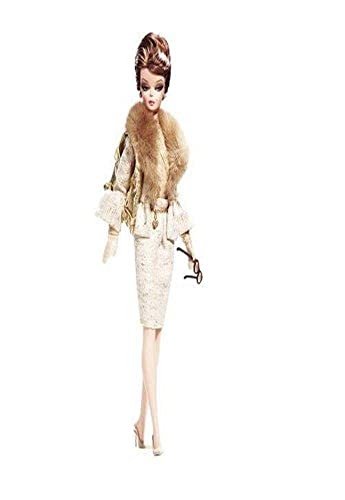 バービー Barbie インタビューバービー ゴールド下げ札 雛型寄せあわせ 絹地石ころ K7964