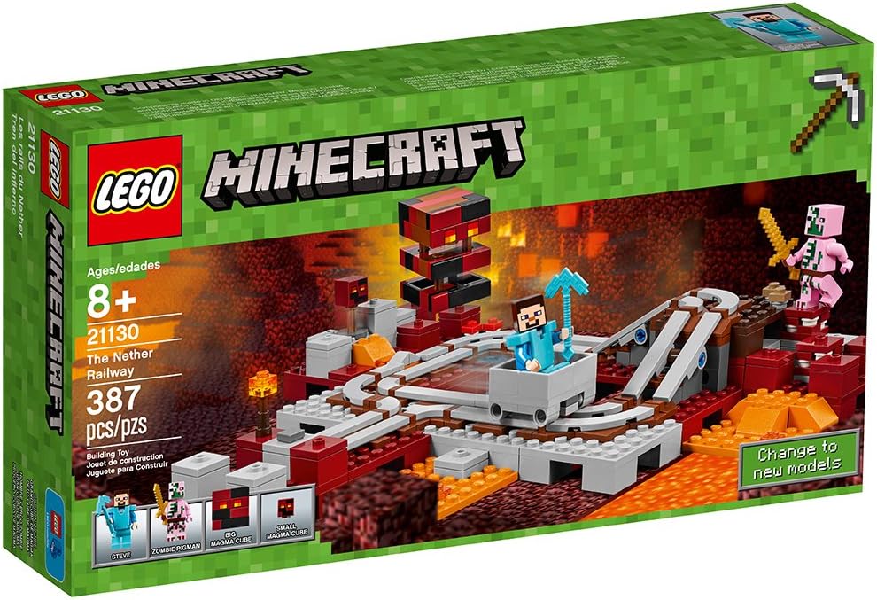 超歓迎 レゴ Lego マインクラフト ネザーレールウェイ 暗黒界 線路 小学生に Angelica 楽天 Www Faan Gov Ng