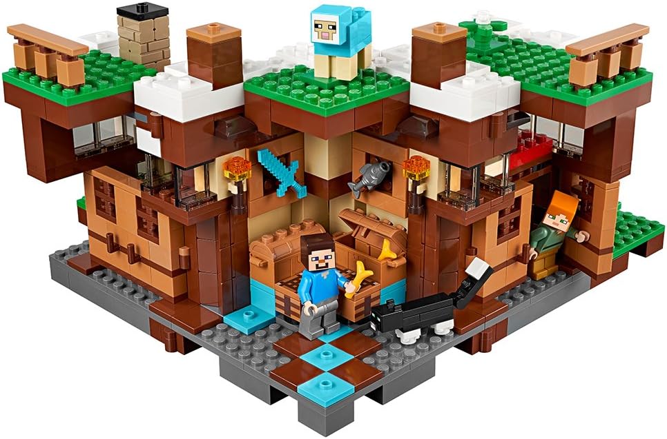 レゴ マインクラフト 送料無料 Lego Minecraft The Waterfall Base レゴ マインクラフト Painfreepainrelief Com