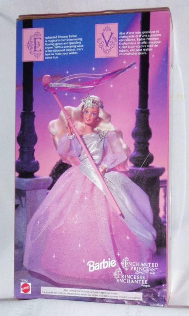 保証書付 バービー バービー人形 1992 Barbie Enchanted Princess By Mattel Searsバービー バービー人形 注目の Belladentestetic Com