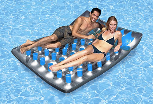 アイスクリームソーダ スウィミングプール 水遊び 釣り浮き円型 390 貨物輸送無料 Poolmaster Double French Pocket Swimming Pool Mattress Float Loungeフロート プール 水遊び 浮き輪 390 Marchesoni Com Br