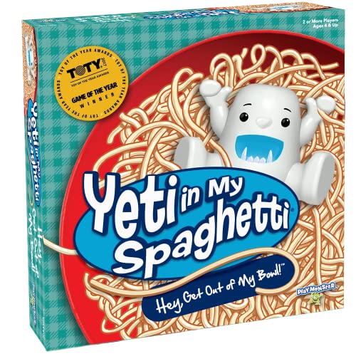 ゲーム盤競り合い 英語 亜米利加 外国で競り合い 6958 Yeti インチ My Spaghetti Board Game ? Kids Games, Family Game, Multi-Player, Board Games for Family Night, Preschool Toys, Hand-Eye-Coordination Game, Don’t Drop Yeゲーム盤競り合い 英語 亜米利加 外国で競り合い 6958