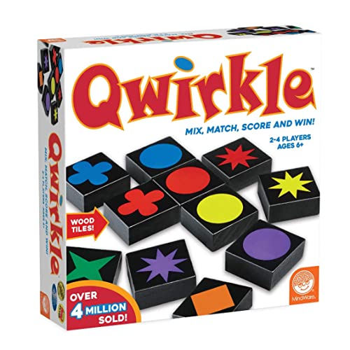 ゲーム盤力くらべ 英語 亜米利加 外国で力くらべ MDS 32016W MindWare Qwirkle Board Gameゲーム盤力くらべ 英語 亜米利加 外国で力くらべ MDS 32016W
