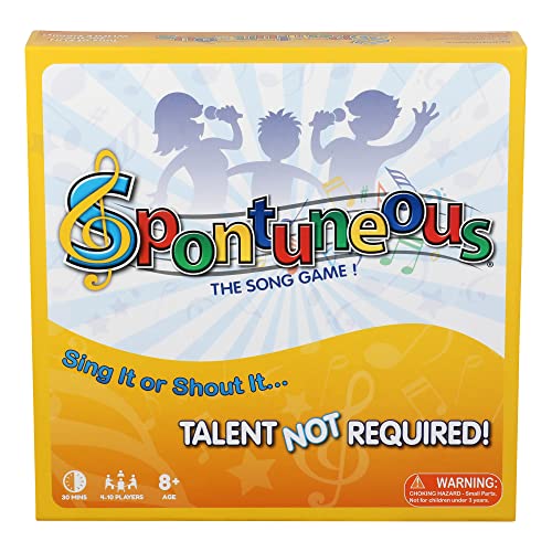 高い品質 ボードゲーム 英語 アメリカ 海外ゲーム Classic Edition Spontuneous The Song Game Sing It Or Shout It Talent Not Required Family Party Board Game ボードゲーム 英語 アメリカ 海外ゲーム Classic Edition Angelica