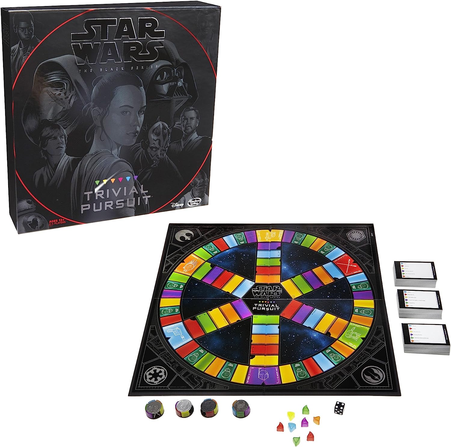 保存版 ボードゲーム 英語 アメリカ 海外ゲーム B8615 Hasbro Trivial Pursuit Star Wars The Black Series Edition Test Your Knowledge With Over 1 800 Easy To Extremely Difficult Questions For Ultimボードゲーム 英語 アメリカ 海外ゲーム