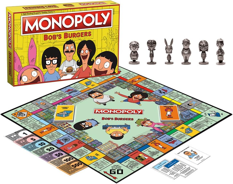 お歳暮 ボードゲーム 英語 アメリカ 海外ゲーム Mn006 443 Monopoly Bobs Burgers Board Game Themed Bob Burgers Tv Show Monopoly Game Officially Licensed Bob S Burgers Gameボードゲーム 英語 アメリカ 海外ゲーム Mn006 443 Angelica 売り切れ必至 Www