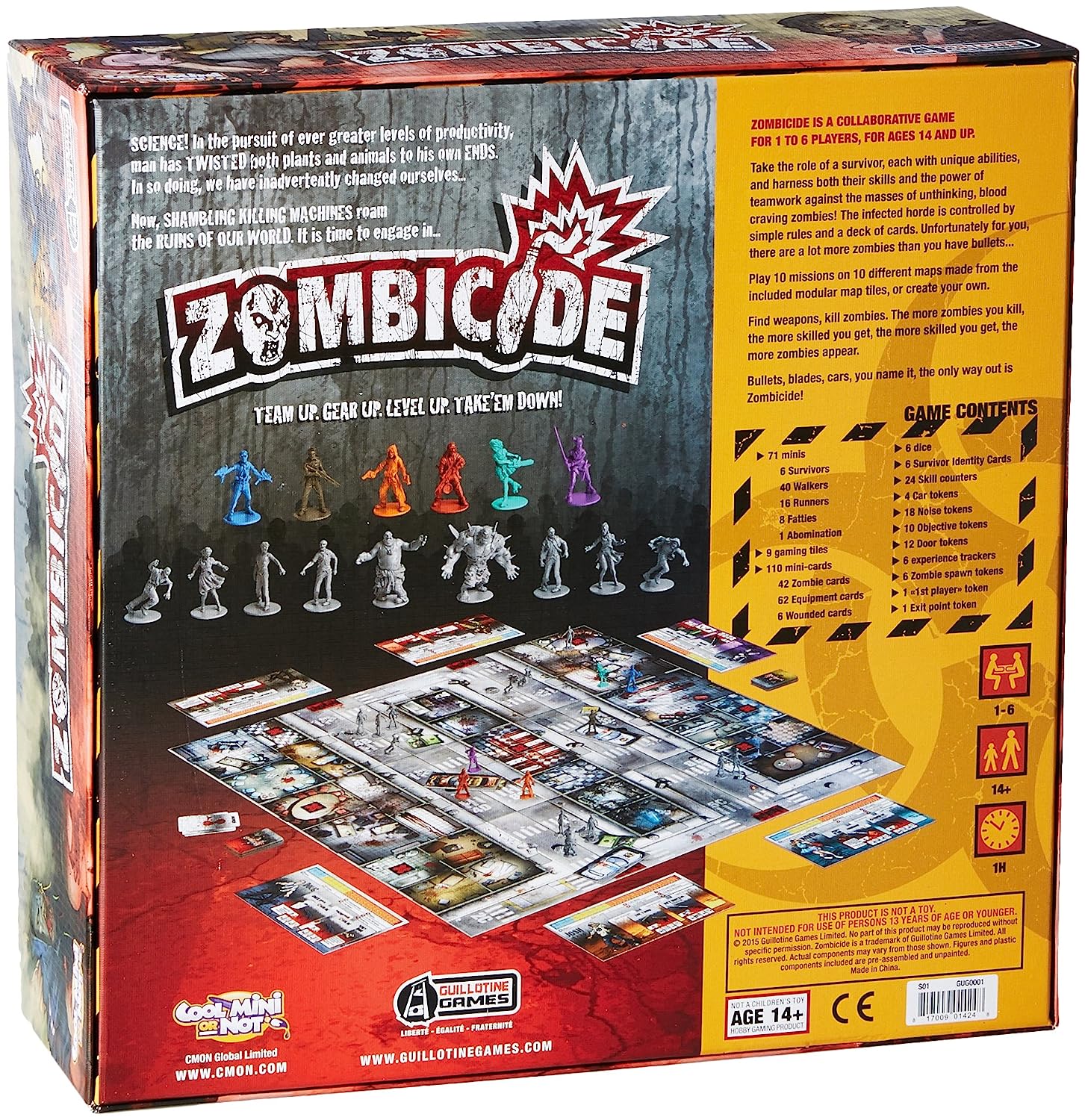 お1人様1点限り ボードゲーム 英語 アメリカ 海外ゲーム Col Gug Zombicide Base Gameボードゲーム 英語 アメリカ 海外ゲーム Col Gug Angelica 公式店舗 Neostudio Ge