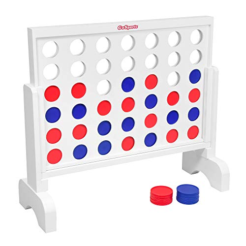 ゲーム盤力くらべ 英語 亜米利加 外国で力くらべ CF-2 GoSports 2 foot Width Giant 4 インチ a Row Game with Carrying Case, Made from Woodゲーム盤力くらべ 英語 亜米利加 外国で力くらべ CF-2