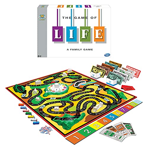 アメリカ直輸入ボードゲーム THE GAME OF LIFE 1960年ファーストエディション復刻版 2-6人 遊びながら英語に親しむ 1140｜angelica