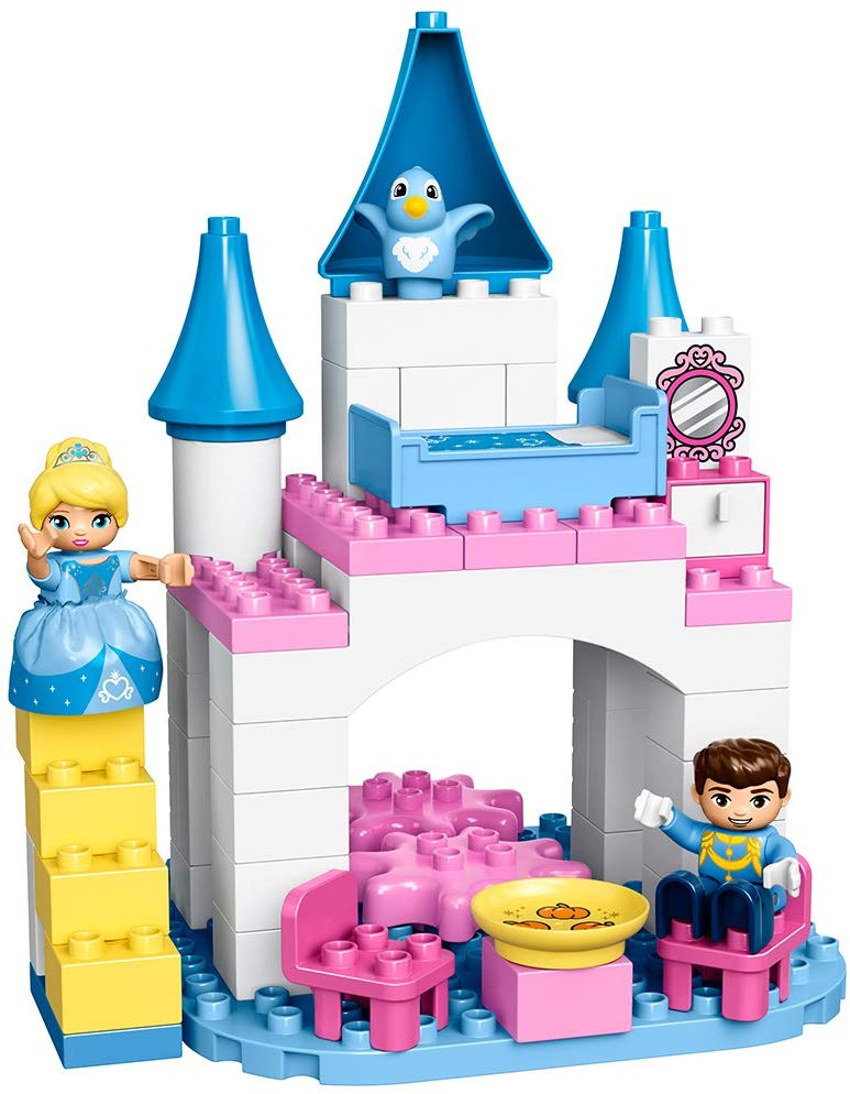 新発 レゴ デュプロ ディズニープリンセス シンデレラのおしろ 56ピース Lego Duplo シンデレラとプリンスのフィギュア 大きめブロック 2歳以上 新品即決 Dialab Rs