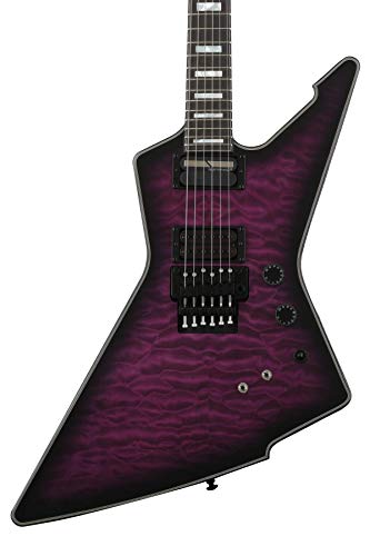 楽天市場】Schecter EX-V-24 CTM FRT 4A Grade -BKAQ- 新品