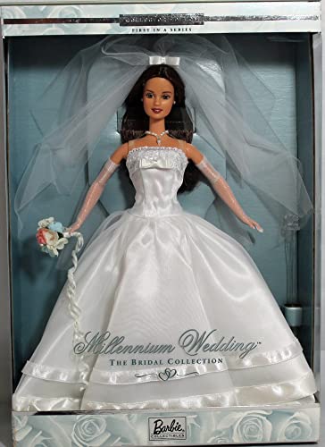 楽天市場 バービー バービー人形 ウェディング ブライダル 結婚式 送料無料 1999 Millennium Wedding Barbie Brunette バービー バービー人形 ウェディング ブライダル 結婚式 Angelica