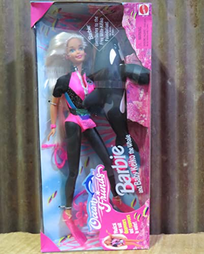 バービー バービーあやつり人形 Barbie Ocean Friends Barbie and Baby Keiko the Whale Setバービー バービーあやつり人形 Barbie