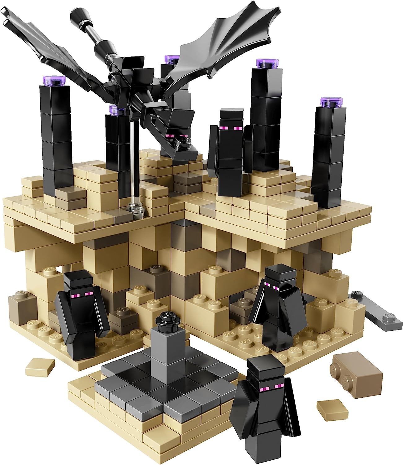 レゴ マインクラフト 送料無料 Lego Minecraft Micro World The End レゴ マインクラフト Av Drop Com