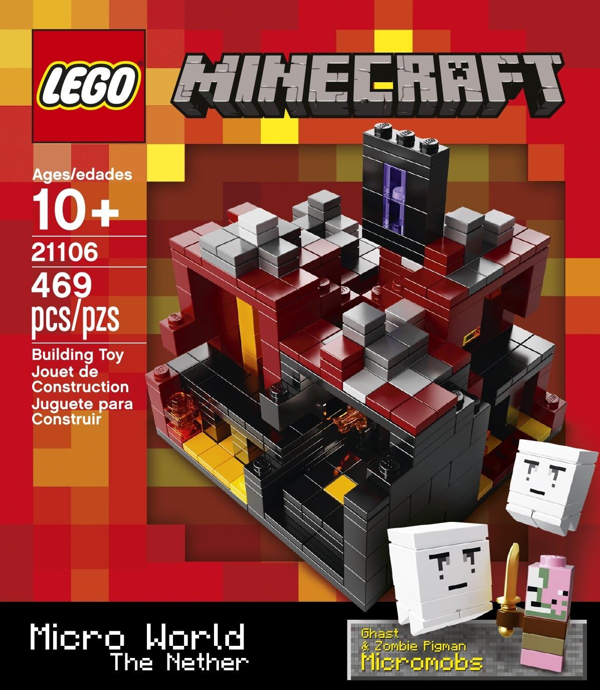 安いそれに目立つ レゴ マインクラフト Lego Microworld The Nether レゴ マインクラフト 完売 Www Zynux In