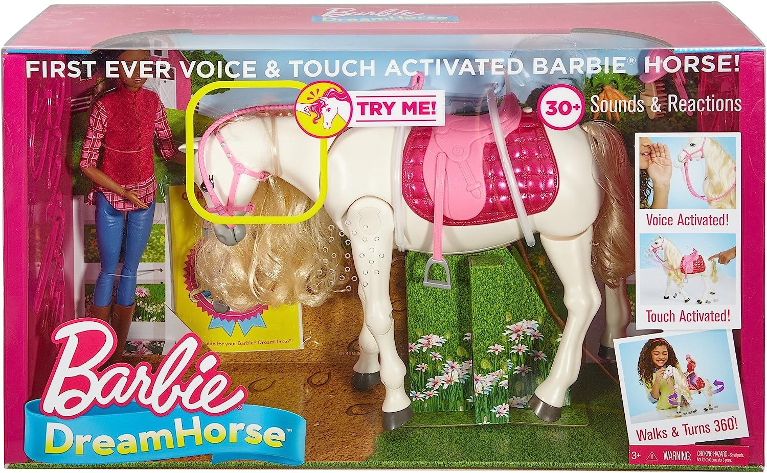 barbie and horse set