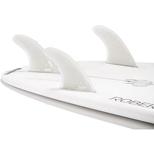 サーフィン フィン マリンスポーツ VENTRAL-HS5-FUTURE-3-Clear DORSAL Surfboard Fins Hexcore Thruster Set (3) Honeycomb FUT Base Whiteサーフィン フィン マリンスポーツ VENTRAL-HS5-FUTURE-3-Clear