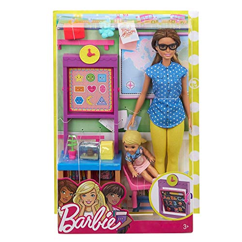 バービー バービーあやつり人形 バービーキャリア バービーアイキャンビー 稼業 FJB30 Barbie Teacher Doll - Brunetteバービー バービーあやつり人形 バービーキャリア バービーアイキャンビー 稼業 FJB30