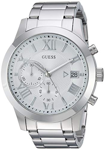 ウオッチ ゲス GUESS メンズ U0668G7 GUESS Stainless Steel Chronograph Bracelet Watch with Date. Color: Silver-Tone (Model: U0668G7)ウオッチ ゲス GUESS メンズ U0668G7